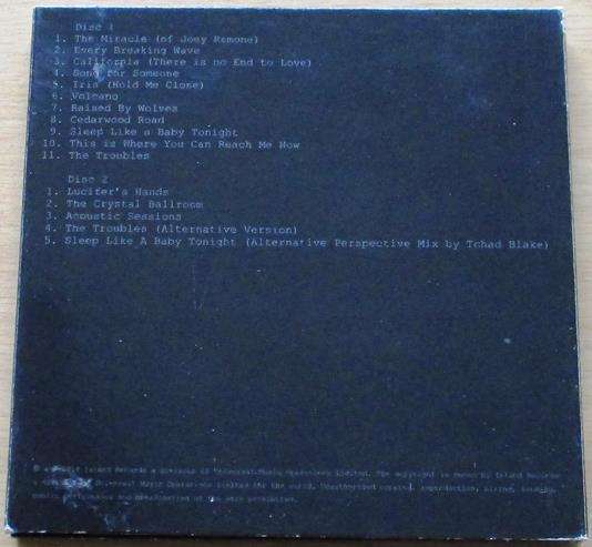 U2 Songs of Innocence CD [Gx35]