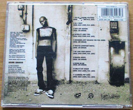 SKUNK ANANSIE Stoosh CD [Gx35]