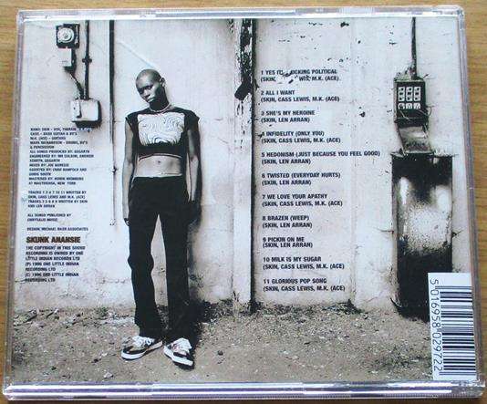 SKUNK ANANSIE Stoosh CD [Gx35]