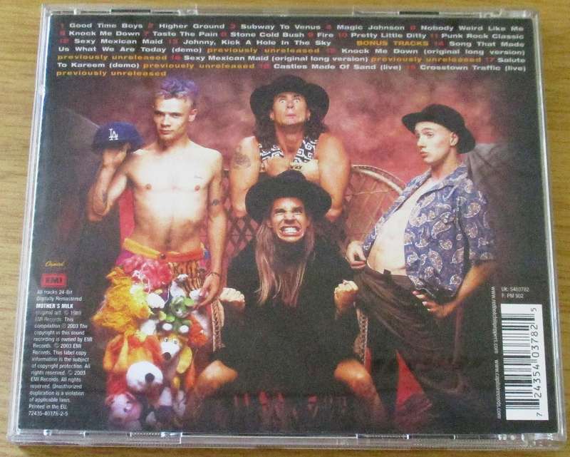 RED HOT CHILI PEPPERS Mother's Milk CD