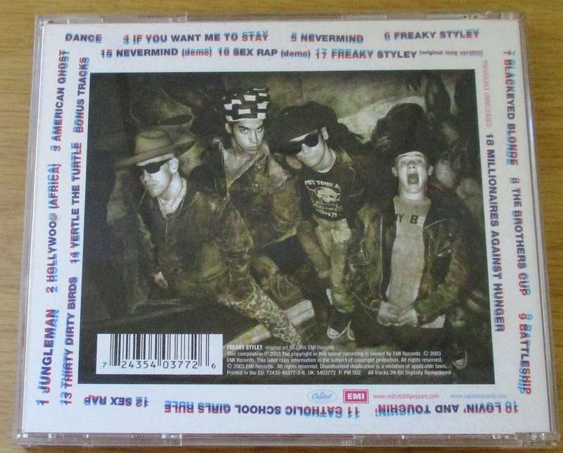 RED HOT CHILI PEPPERS Freaky Styley CD