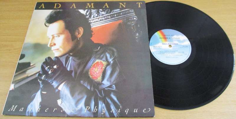 ADAM ANT Manners & Physique South African Pressing LP VINYL Record