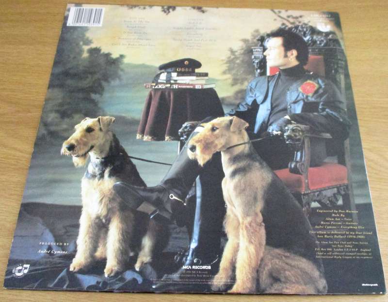 ADAM ANT Manners & Physique South African Pressing LP VINYL Record