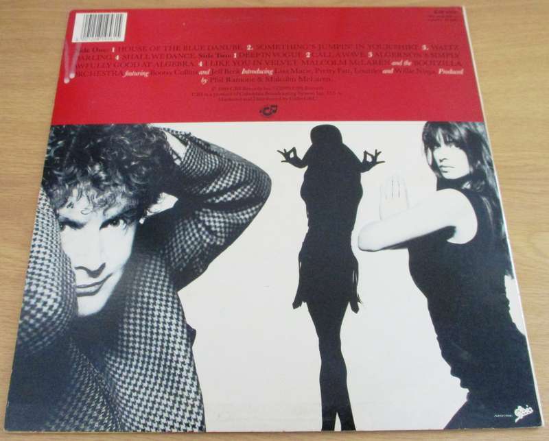 MALCOLM McCLAREN AND THE BOOTZILLA ORCHESTRA Waltz Darling South African Pressing LP VINYL Record