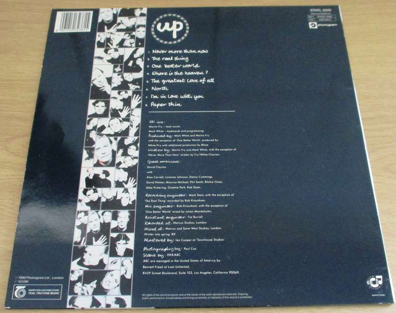ABC Up South African Pressing LP VINYL Record