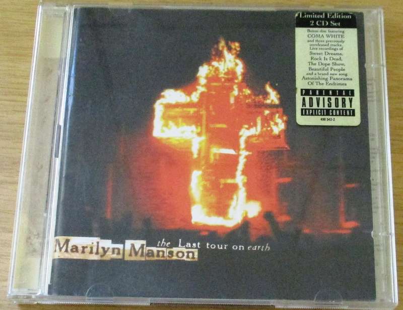 MARILYN MANSON Last Tour on Earth 2xCD