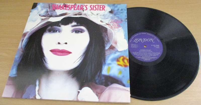 SHAKESPEAR'S SISTER Sacred Heart South African Pressing LP VINYL Record [gatefold cover]