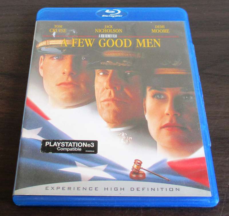 A FEW GOOD MEN BLU RAY Tom Cruise Demi Moore Jack Nicholson [BLU RAY SHELF]
