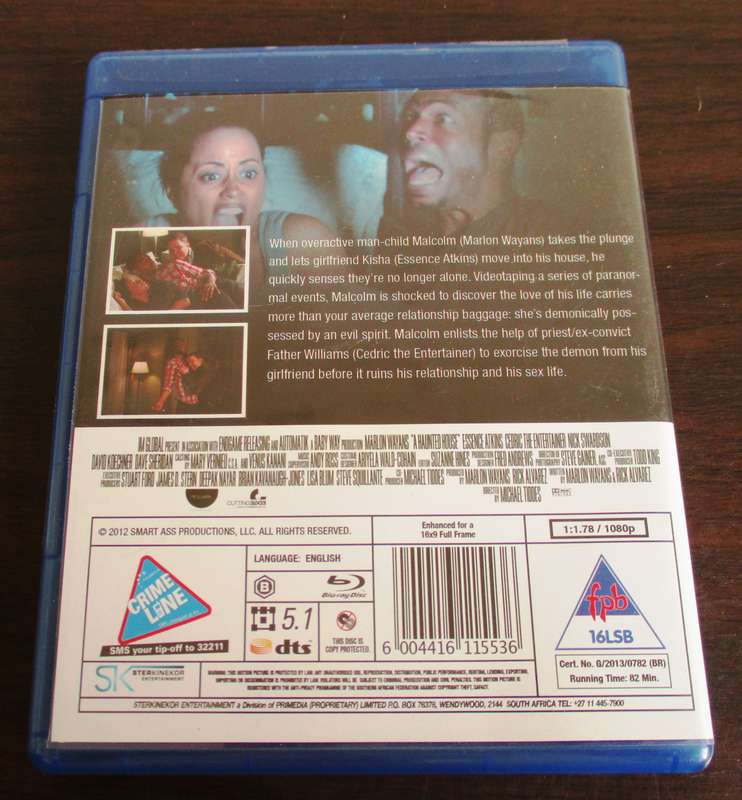 HAUNTED HOUSE BLU RAY Marlon Wayans [BLU RAY SHELF]