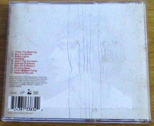RICHARD ASHCROFT Human Conditions CD [Gx35]