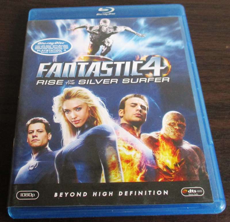 FANTASTIC FOUR Rise of the Silver Surfer BLU RAY [BLU RAY SHELF]