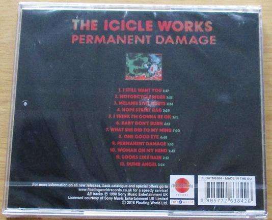 THE ICICLE WORKS Permanent Damage CD