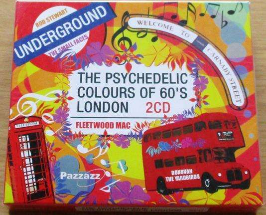 Various The Psychedelic Colours Of 60's London 2xCD