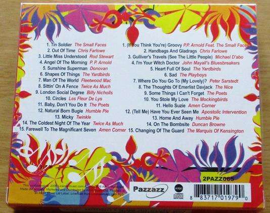 Various The Psychedelic Colours Of 60's London 2xCD