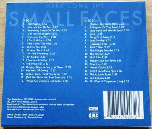 THE SMALL FACES Here Come the Small Faces 2xCD