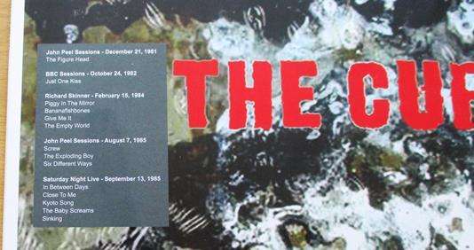 THE CURE BBC Sessions 1981-1985 LP VINYL Record