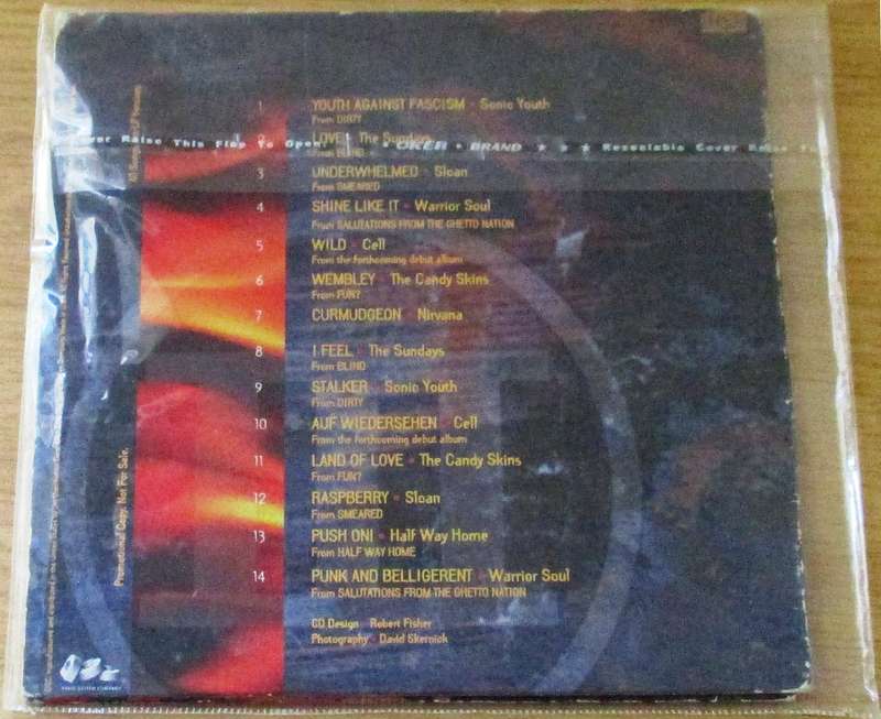 VARIOUS Burning Leaves - The Third Fall Of DGC PROMO Sonic Youth The Sundays Warrior Soul