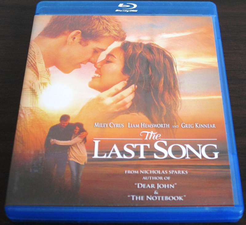 THE LAST SONG BLU RAY Miley Cyrus Liam Hemsworth [BLU RAY SHELF]