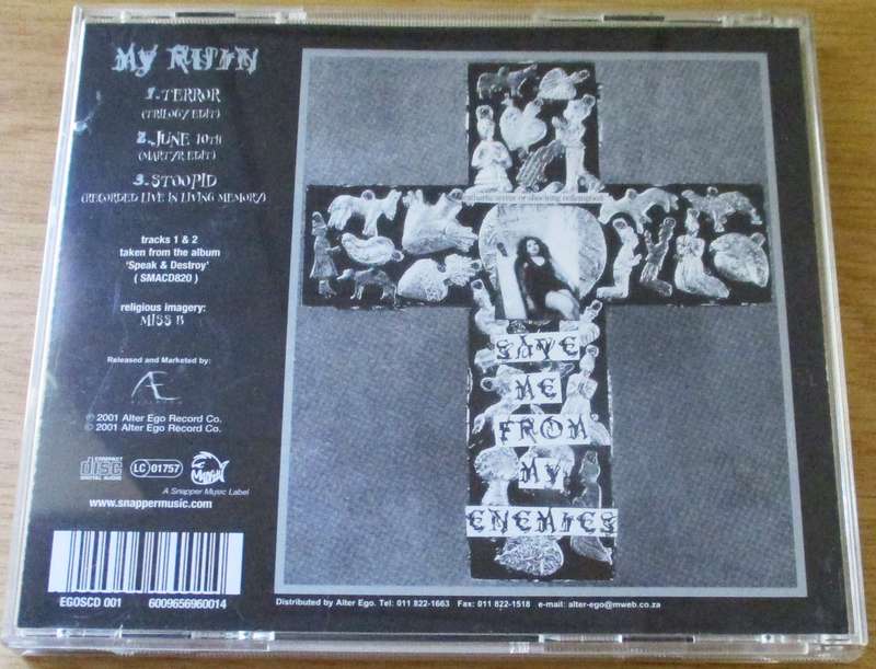MY RUIN Terror CD