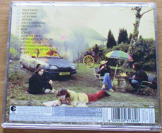 THE VERVE This is Music The Singles 92-98 CD [Gx35]