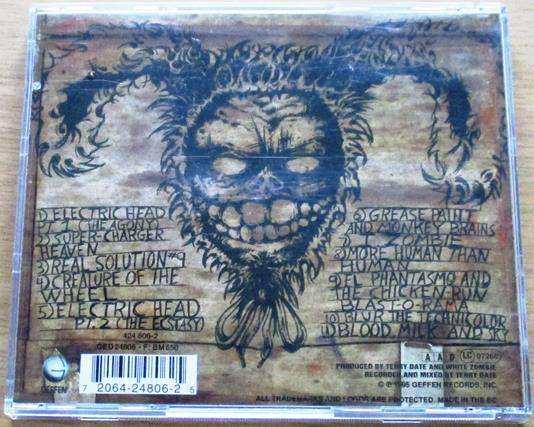 WHITE ZOMBIE Astro Creep 2000 CD [Gx35]