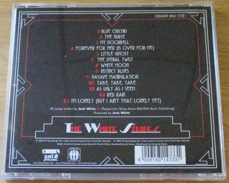 THE WHITE STRIPES Get Behind me Satan CD
