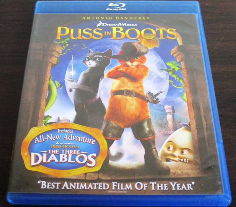 PUSS IN BOOTS BLU RAY [BLU RAY SHELF]
