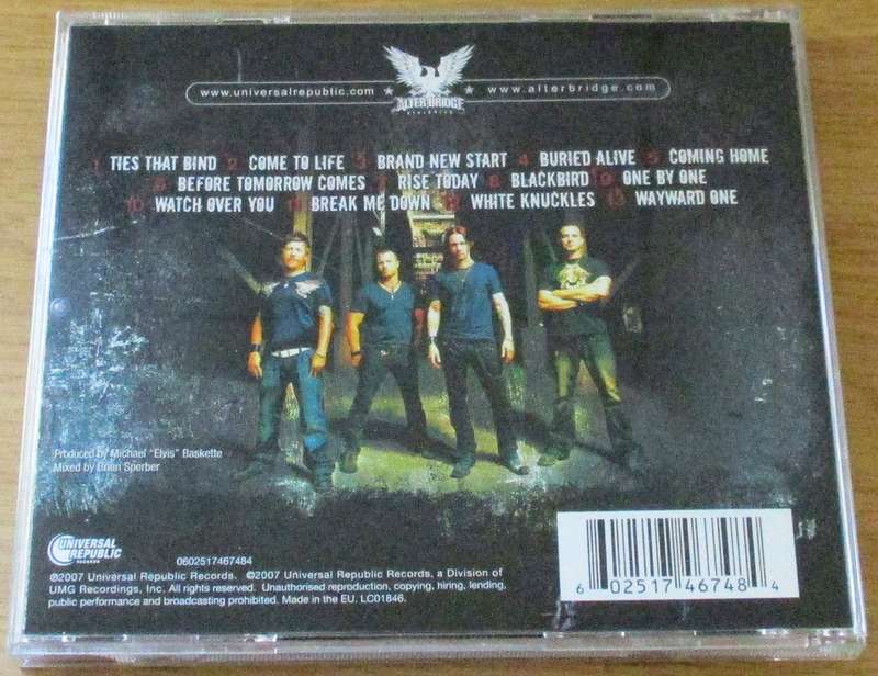 ALTER BRIDGE Blackbird CD