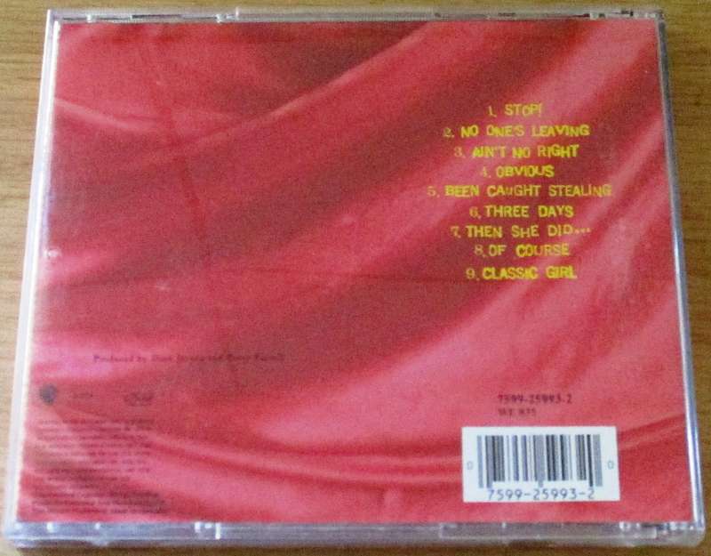 JANE'S ADDICTION Ritual De La Habitual CD