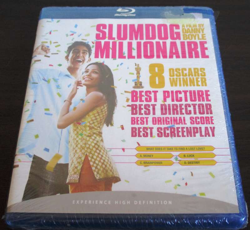 SLUMDOG MILLIONAIRE BLU RAY [BLU RAY SHELF]