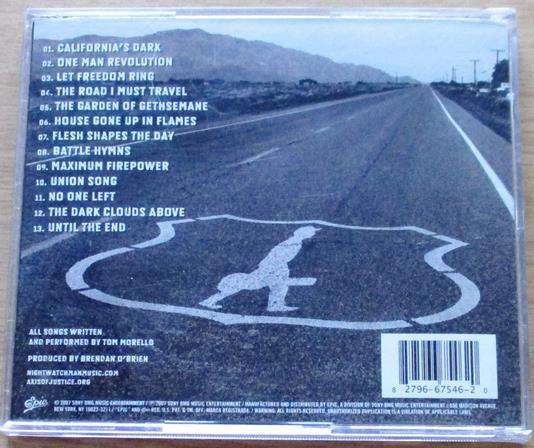 THE NIGHTWATCHMAN One Man Revolution CD [Gx35]
