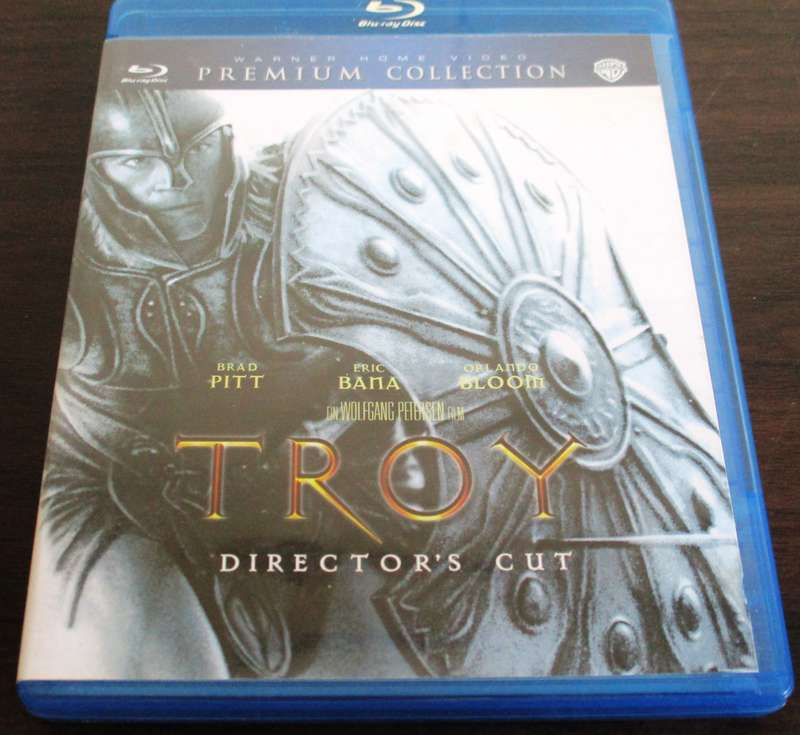 TROY Director's Cut BLU RAY Brad Pitt Orlando Bloom [BLU RAY SHELF]