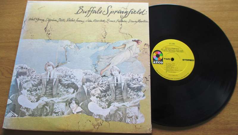 BUFFALO SPRINGFIELD Neil Young Stephen Stills etc 2xLP VINYL RECORD