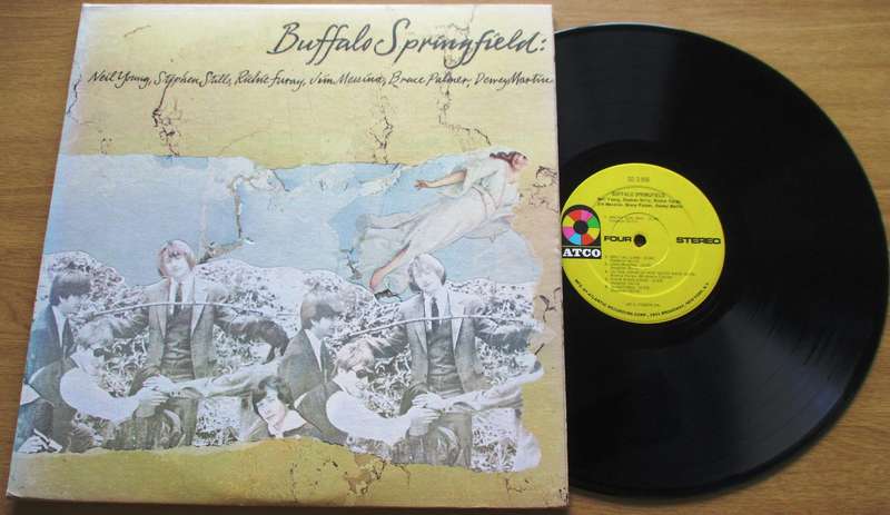 BUFFALO SPRINGFIELD Neil Young Stephen Stills etc 2xLP VINYL RECORD