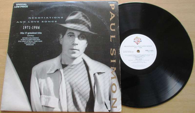 PAUL SIMON Negotiations and Love Songs 1971-1986 2xLP VINYL RECORD