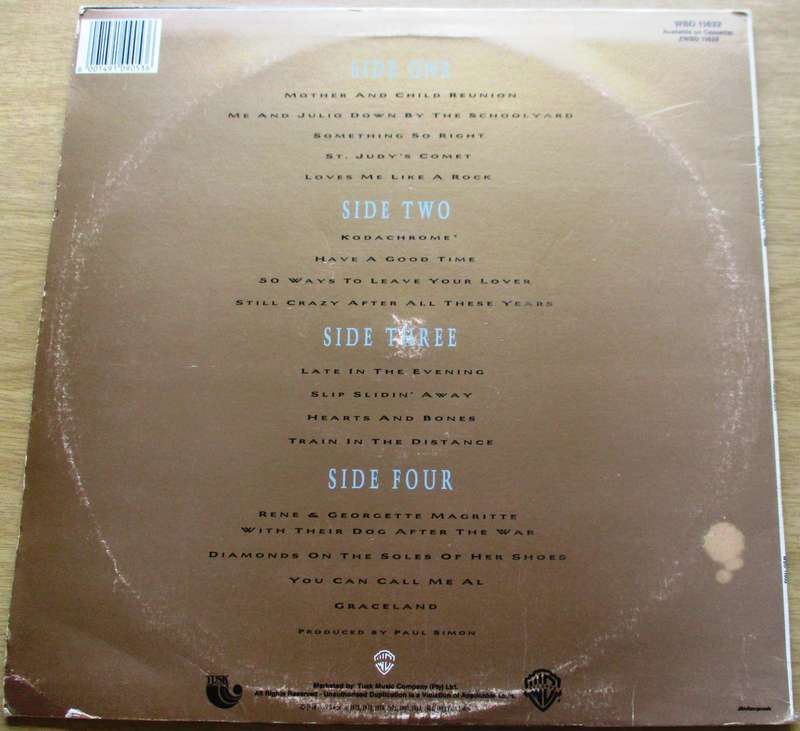 PAUL SIMON Negotiations and Love Songs 1971-1986 2xLP VINYL RECORD