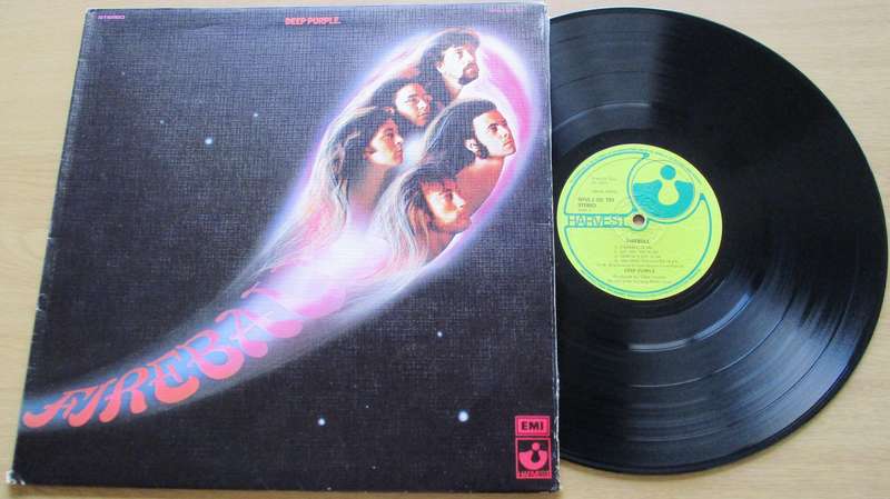 DEEP PURPLE Fireball LP VINYL RECORD
