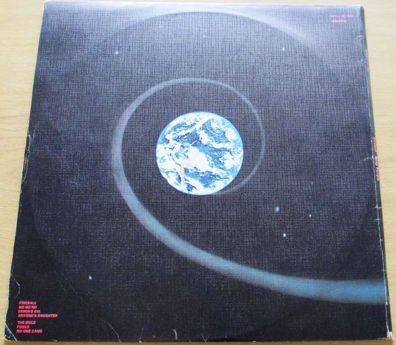 DEEP PURPLE Fireball LP VINYL RECORD