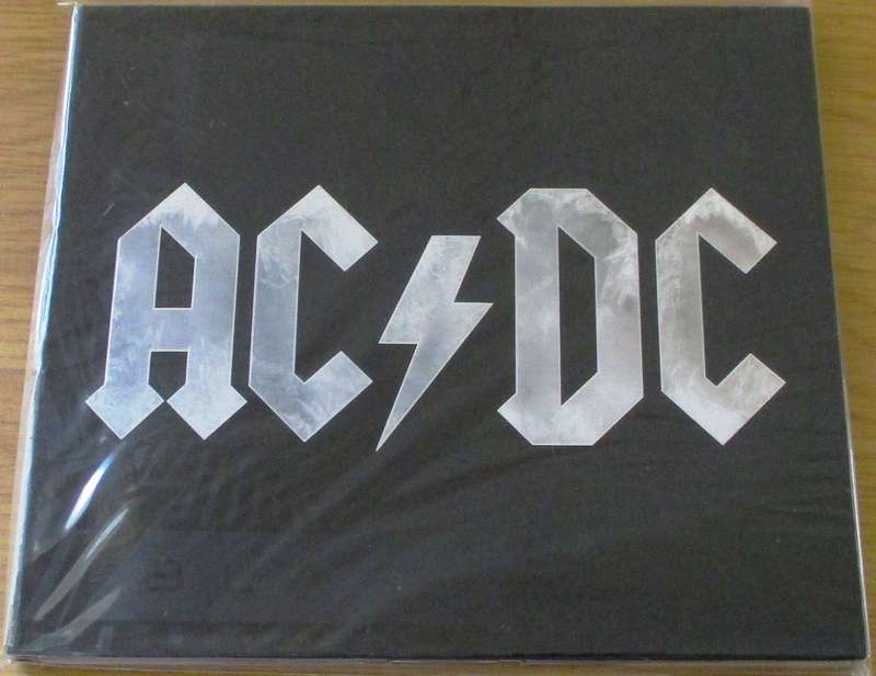 AC/DC Back in Black South African release Digipak CD [main stock room]