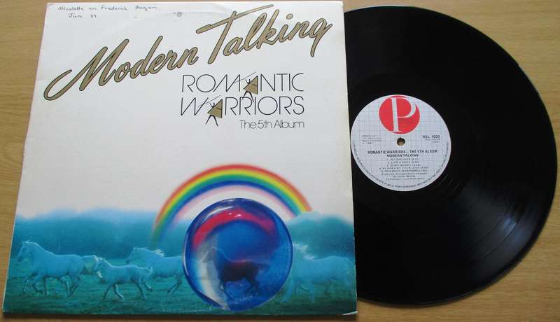 MODERN TALKING Romantic Warriors LP VINYL RECORD