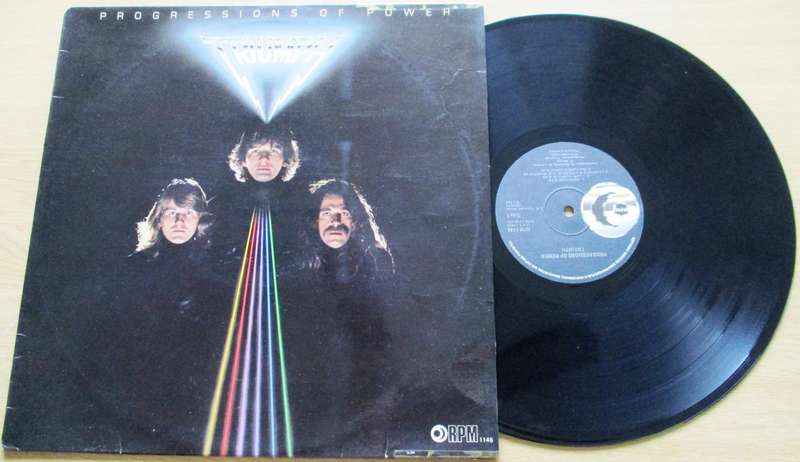 TRIUMPH Progressions of Power LP VINYL RECORD