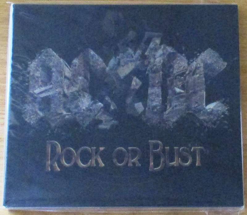 AC/DC Rock or Bust IMPORT Digipak CD [main stock room] lenticular cover