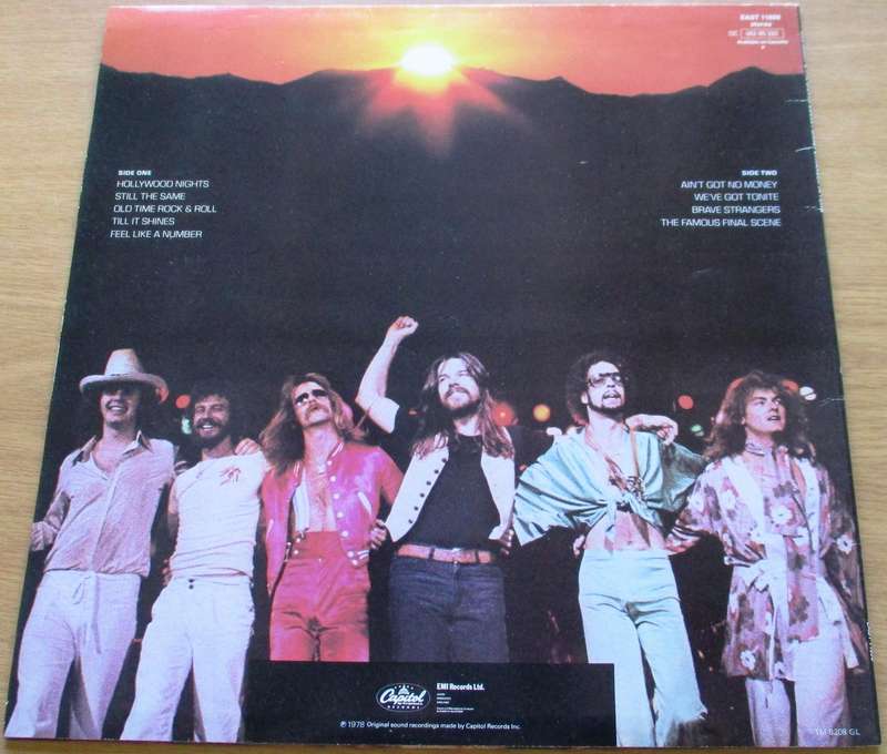 BOB SEGER & THE SILVER BULLET BAND Stranger in Town LP VINYL RECORD