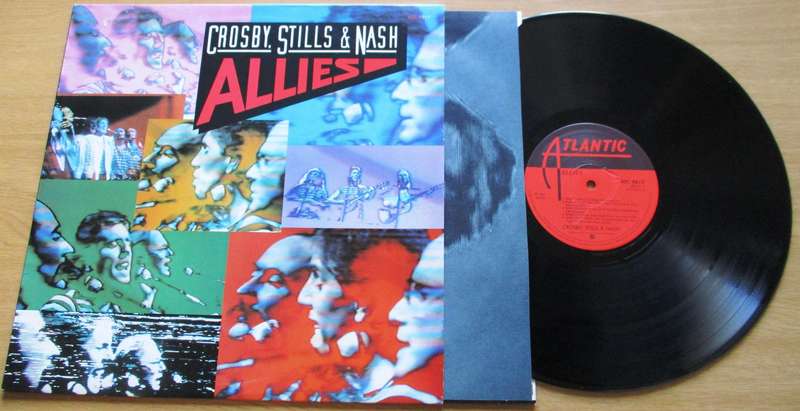 CROSBY STILLS & NASH Allies LP VINYL RECORD