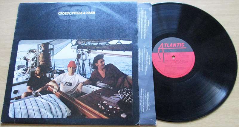 CROSBY STILL & NASH CSN LP VINYL RECORD
