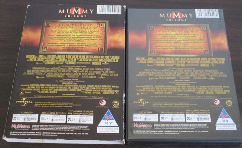 THE MUMMY TRILOGY 3xDVD BOXSET [BBOX 4]