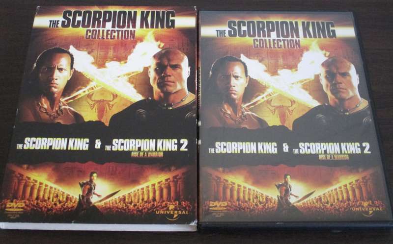 THE SCORPION KING 1 + 2 Collection 2xDVD BOXSET [BBOX 4]