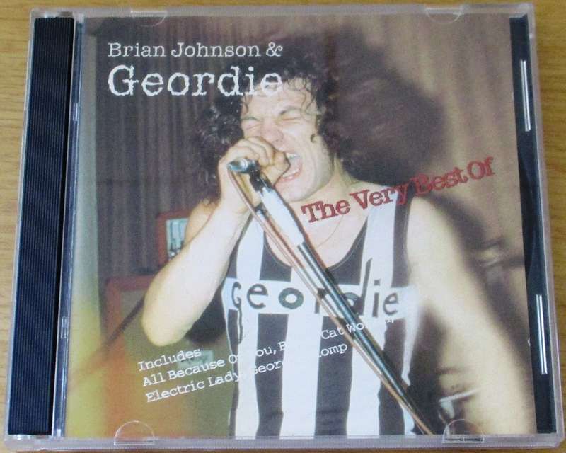 BRIAN JOHNSON & GEORDIE The Very Best of CD [Zx10]