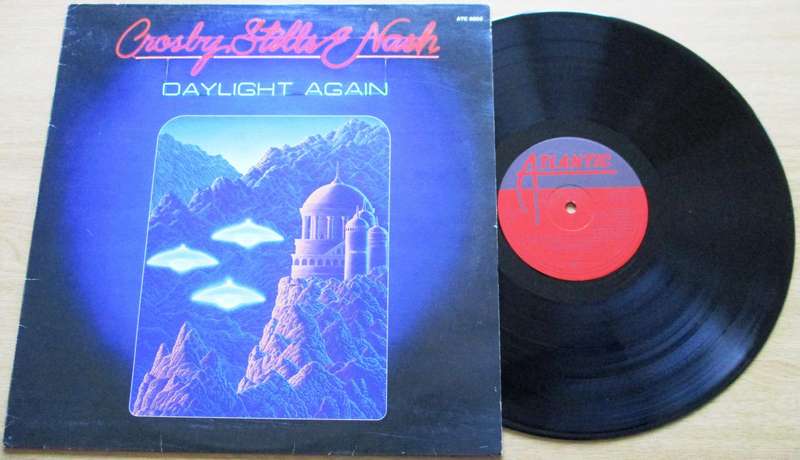 CROSBY STILLS & NASH Daylight Again LP VINYL RECORD