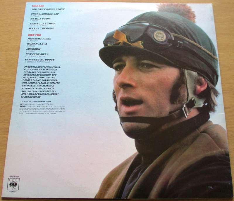 STEPEHN STILLS Thoroughfare Gap LP VINYL RECORD